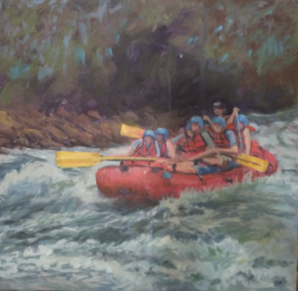 Rosemary Duda Title: Rapids Ride (After Unknown Photographer)