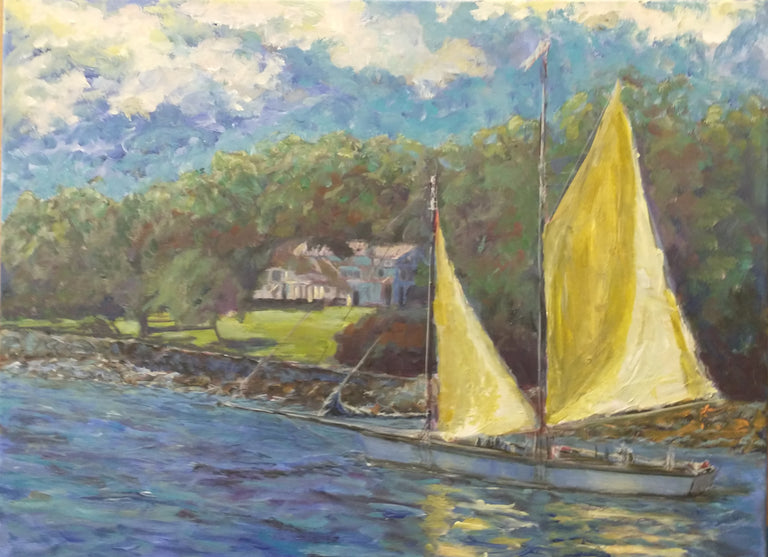 Rosemary Duda Title: Sailing the Coast