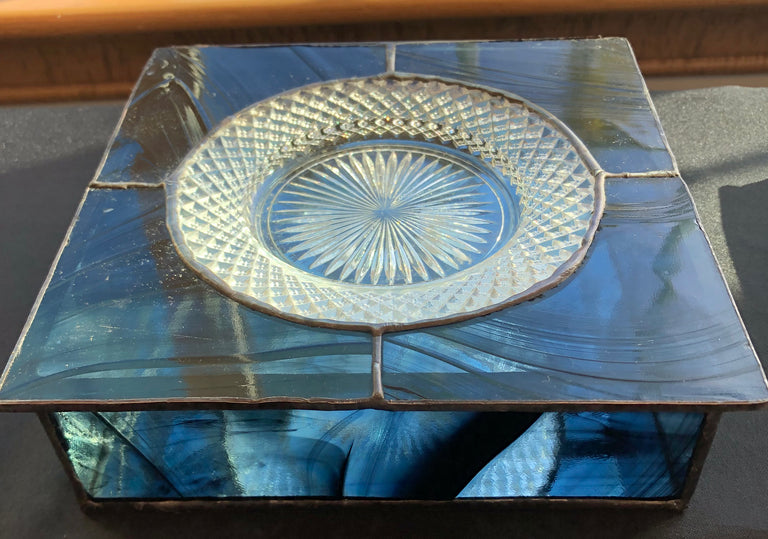 Sally Kennedy Title: Stained Glass Hinged Box