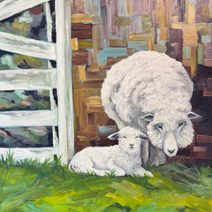 Sandy Watts Title: Me and Ewe