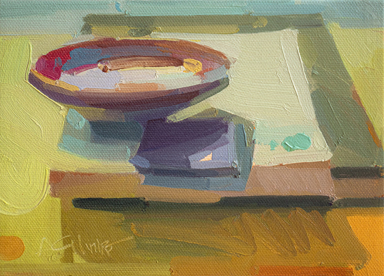 Sarah Calandro Title: Books, Saucer, Tea