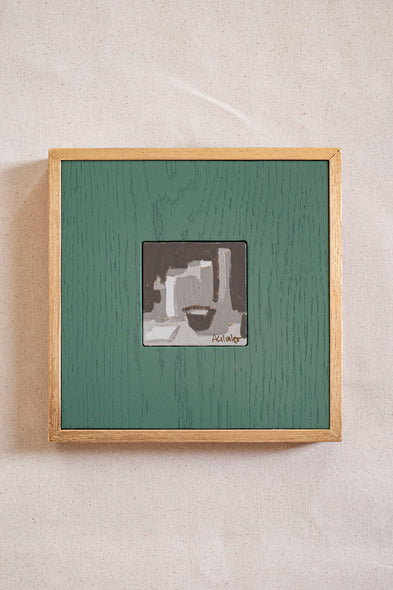 Sarah Calandro Title: Pink, Red Vases Value Study #3