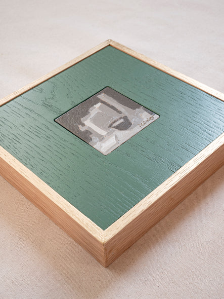 Sarah Calandro Title: Pink, Red Vases Value Study #3