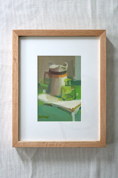 Sarah Calandro Title: Retro Green Glass