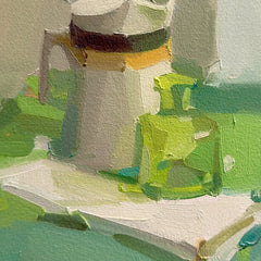 Sarah Calandro Title: Retro Green Glass