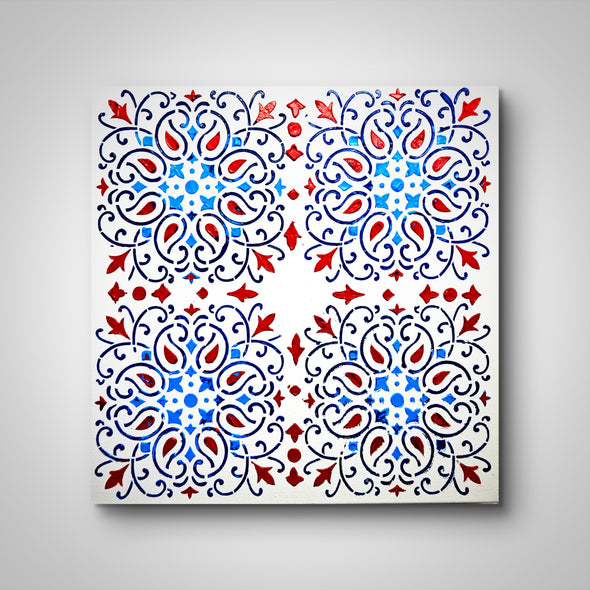 Syeda Mleeha Shah Title: Scarlet Mosaic