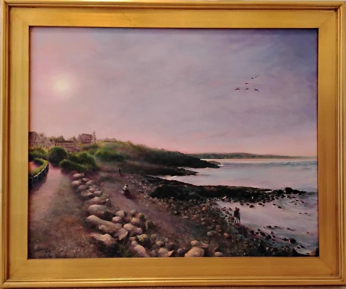 Scott-Auger, Diana title: Beachcombing at Low Tide