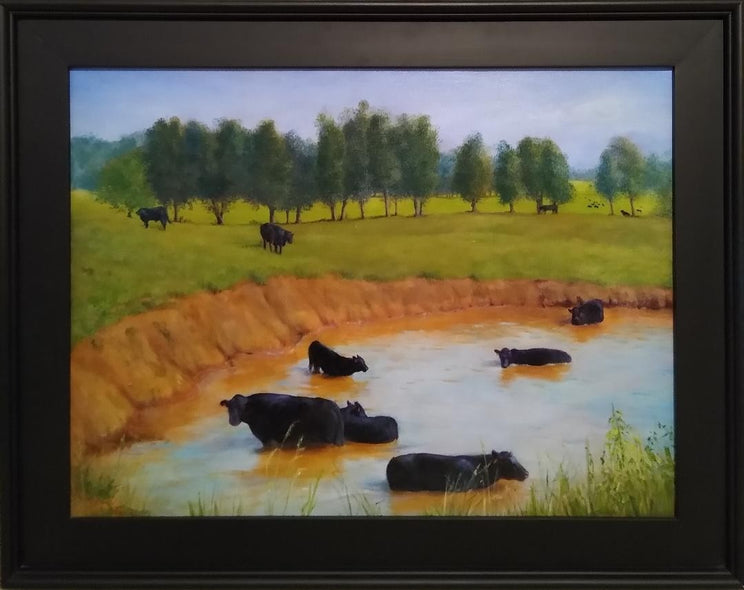 Scott-Auger, Diana Title: How Bovines Beat the Summer Heat