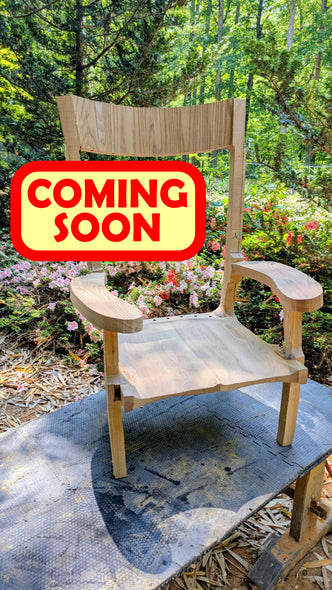 Scott Martin - Work in Progress - Title: Elm Rocking Chair
