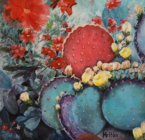 Sharon Melton Title: Cactus Garden