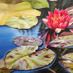 Sharon Melton Title: Lily On Pond