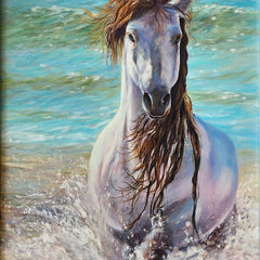 Sharon Melton Title: White Knight