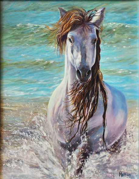 Sharon Melton Title: White Knight