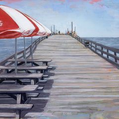 Steve Hedberg Title: Nags Head Pier and a Smile