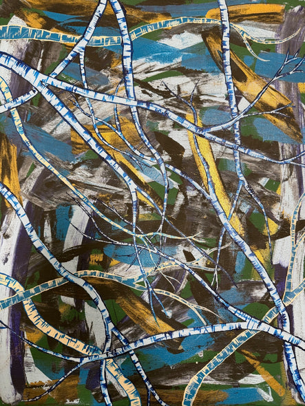 Strothenke, Jodi Title: Birches 2.0