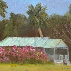 Susan Dull Title: Her Pink Azaleas