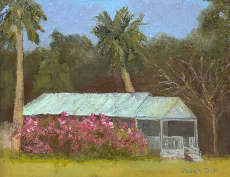 Susan Dull Title: Her Pink Azaleas