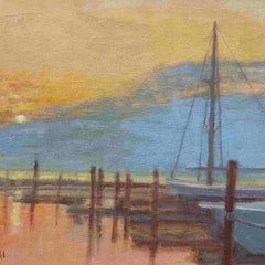 Dull, Susan Title: Sailboat Sunset