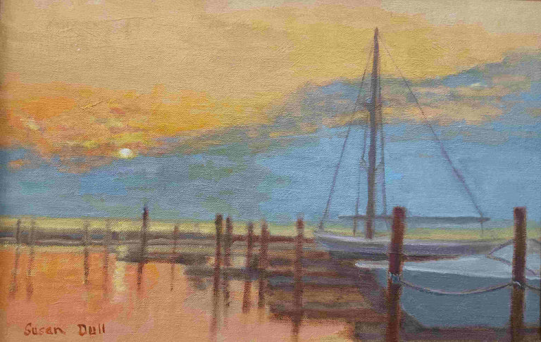 Dull, Susan Title: Sailboat Sunset