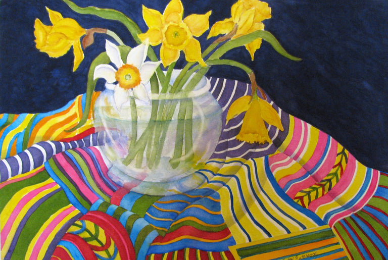 Hutcheson, Susan Title: Dizzy Daffodils