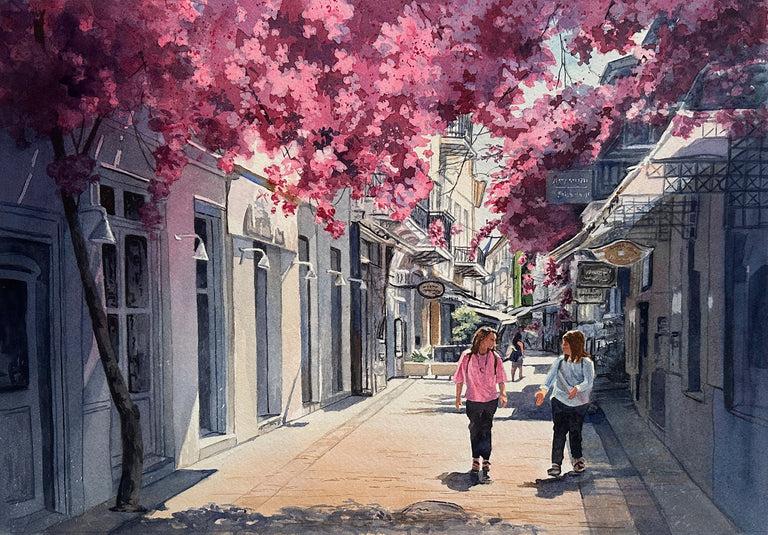 Susan Stuller Title: Afternoon in Greece