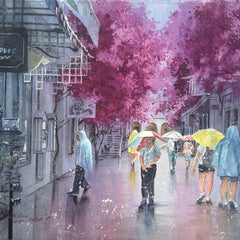 Susan Stuller Title: Rainy Day Shopping in Neapoli, Greece