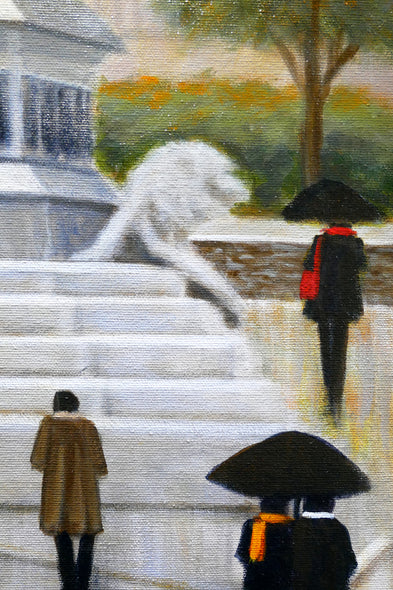 Suzanne Jepson Title: Dreary Day in the Piazza