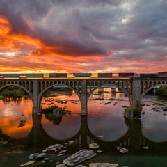 Tommy Nikitiuk Title: A-line Sunset Crossing