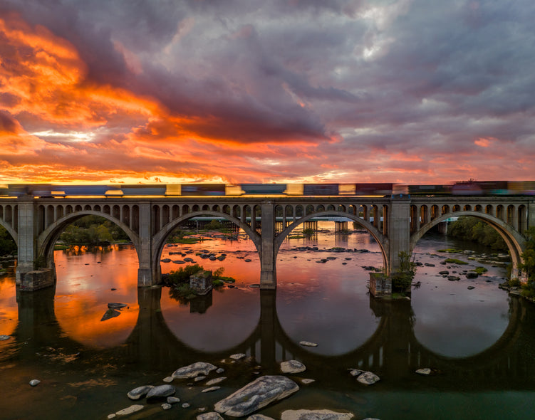 Tommy Nikitiuk Title: A-line Sunset Crossing