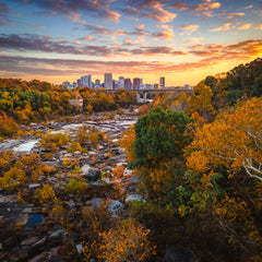 Tommy Nikitiuk Title: Autumn Sunrise at Dry Rocks