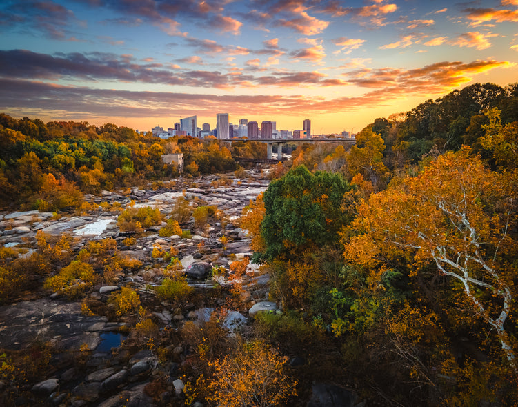 Tommy Nikitiuk Title: Autumn Sunrise at Dry Rocks