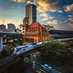 Tommy Nikitiuk Title: Mainstreet Sunset