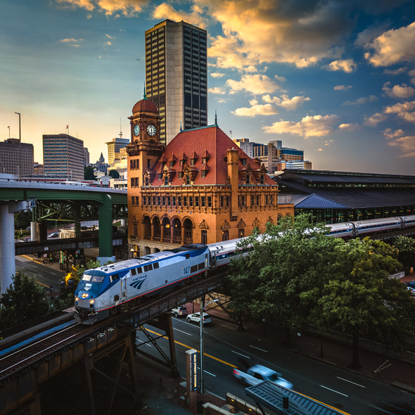 Tommy Nikitiuk Title: Mainstreet Sunset