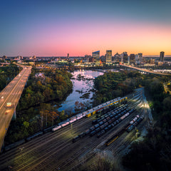 Tommy Nikitiuk Title: NS Yard Autumn Sunrise