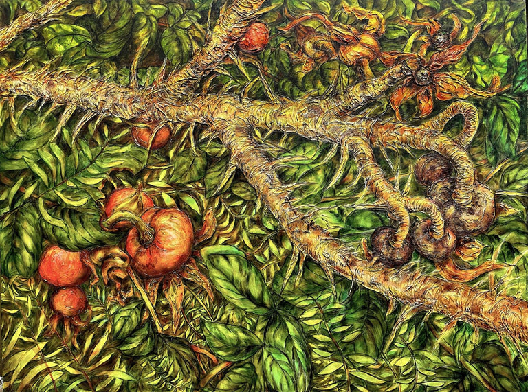 Teaford, Ginger  title: Thorned Abundance