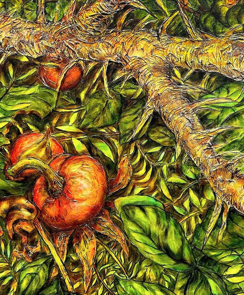 Teaford, Ginger  title: Thorned Abundance