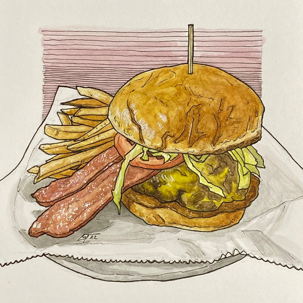 Terado, G Title: The Snake Plissken Burger