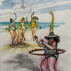 Cochran, David Title: The Three Graces and Giraffe