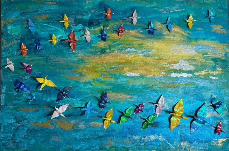 Tran, Mai-Hien Title: Kaleidoscope III: Flying Through Time