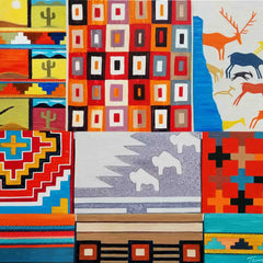 Terry Lacy Title: Tribal Tapestries