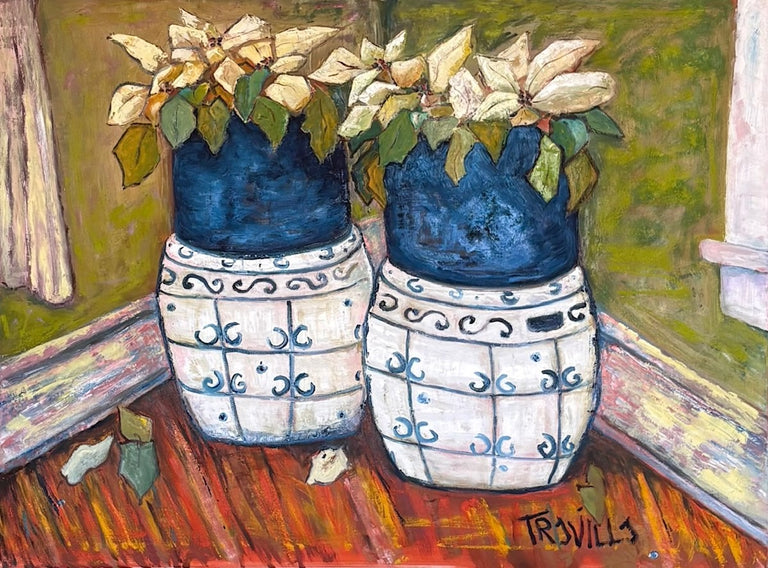 Trovillo, Barbara Title: Blue and White