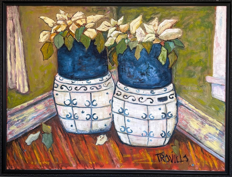 Trovillo, Barbara Title: Blue and White