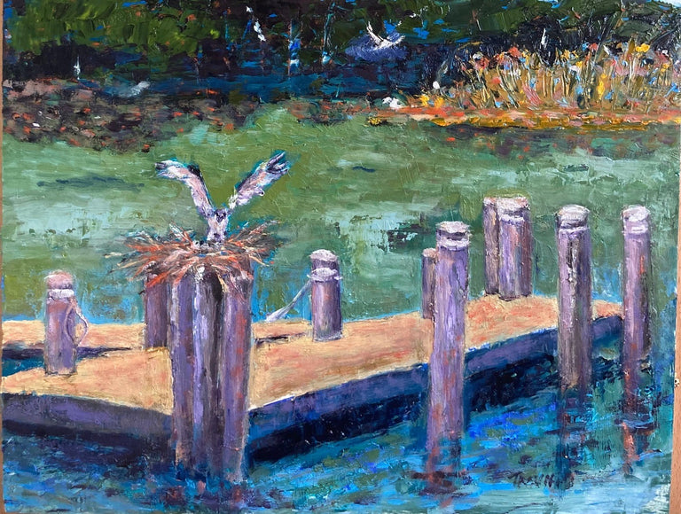 Trovillo, Barbara Title: Osprey on the Chester River
