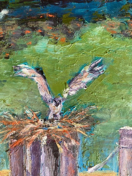 Trovillo, Barbara Title: Osprey on the Chester River