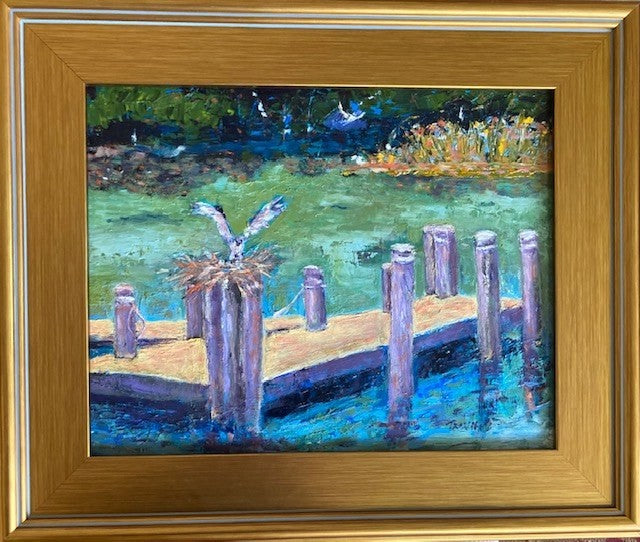 Trovillo, Barbara Title: Osprey on the Chester River