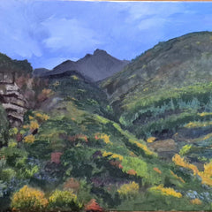 Ward, Gabrielle  title: Italian Mountain Scene
