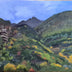 Ward, Gabrielle  title: Italian Mountain Scene