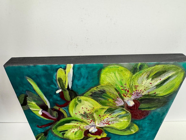 Watts, Sandra  title: Moth Orchid