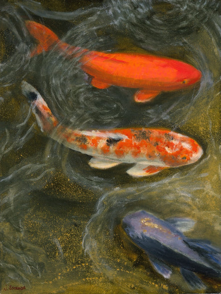 Wilhelmina Estrada Title: Koi 3 (Koi Series)