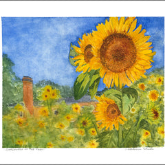 Wilhelmina Estrada Title: Sunflowers on the Farm